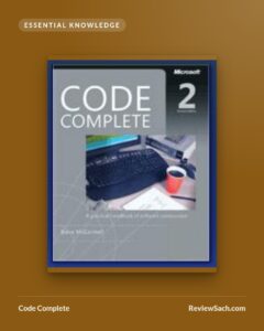 Code Complete by Steve McConnell (book cover)