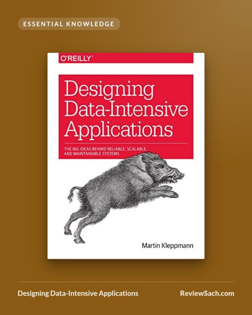 Designing Data-Intensive Applications by Martin Kleppmann (book cover)
