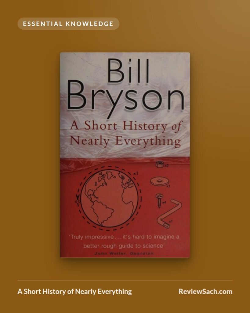 A Short History of Nearly Everything by Bill Bryson (book cover)