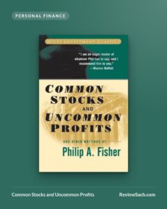 Common Stocks and Uncommon Profits by Philip A. Fisher (book cover)