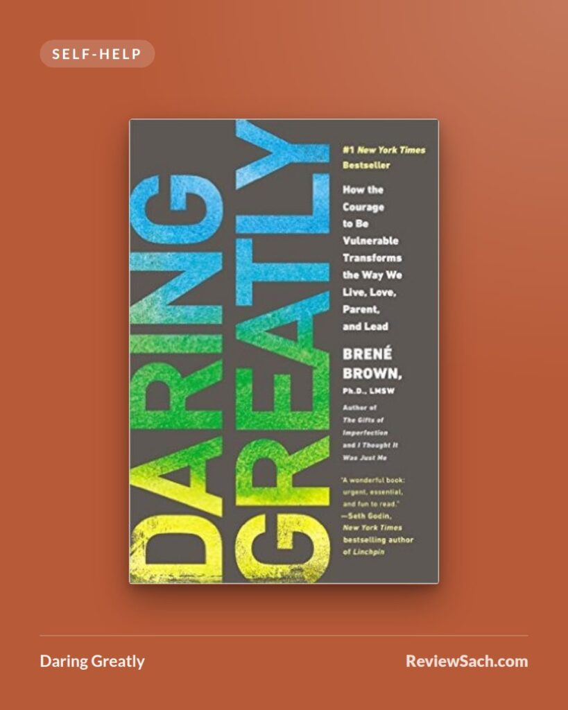 Daring Greatly by Brené Brown (book cover)