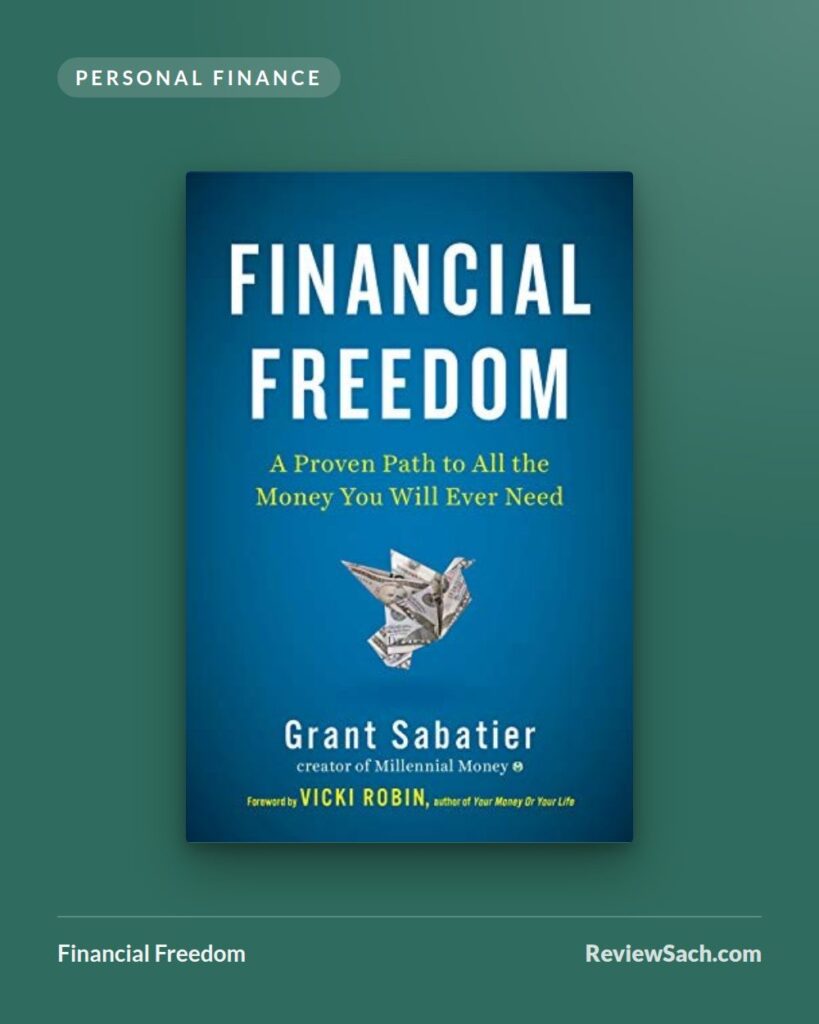 Financial Freedom by Grant Sabatier (book cover)