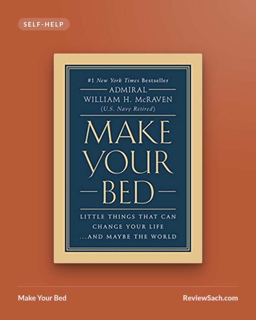 Make Your Bed by William H. McRaven (book cover)
