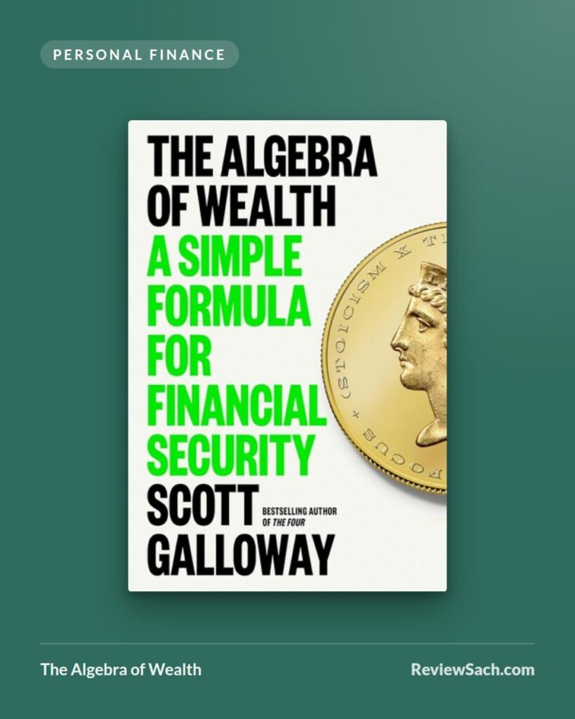 The Algebra of Wealth by Scott Galloway (book cover)