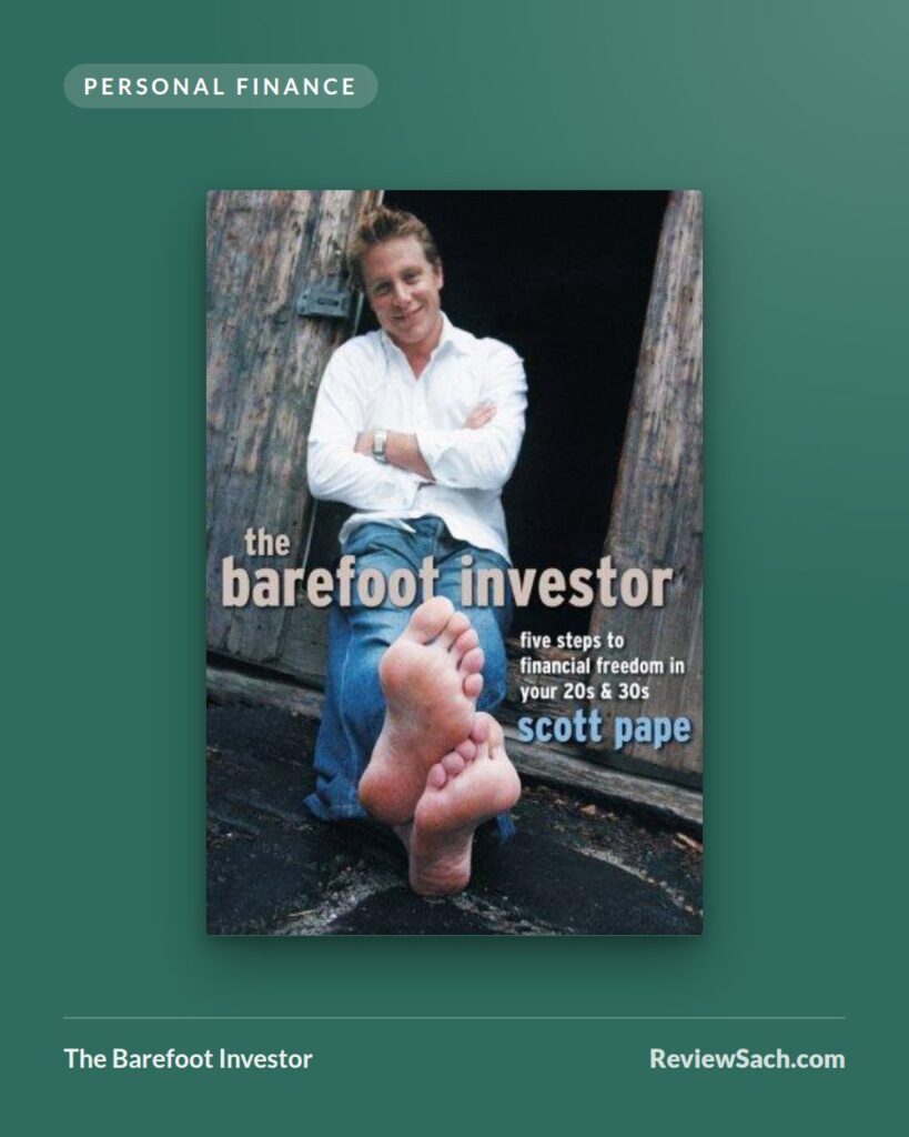 The Barefoot Investor by Scott Pape (book cover)