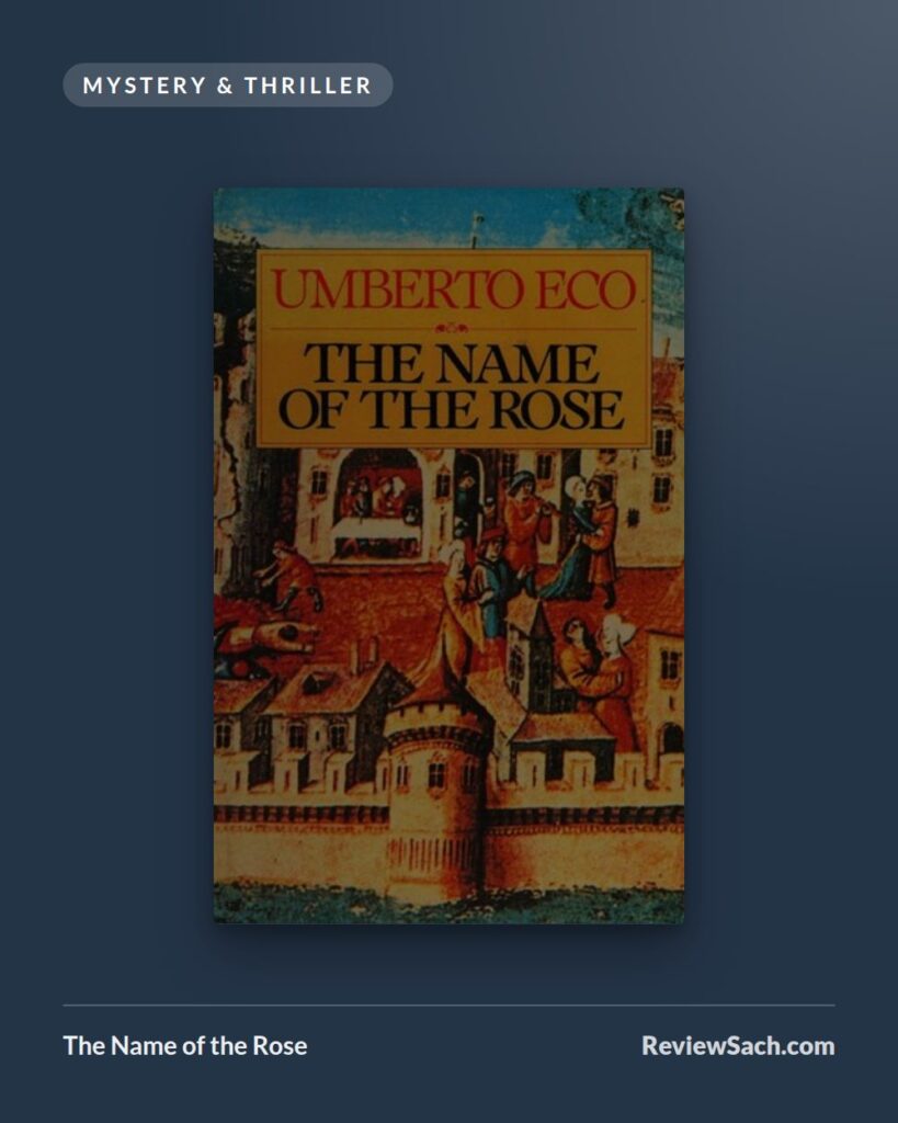 The Name of the Rose by Umberto Eco (book cover)