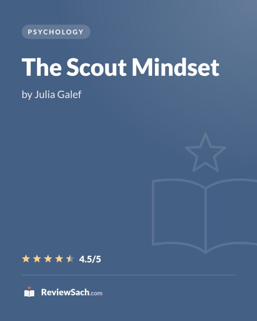 The Scout Mindset review