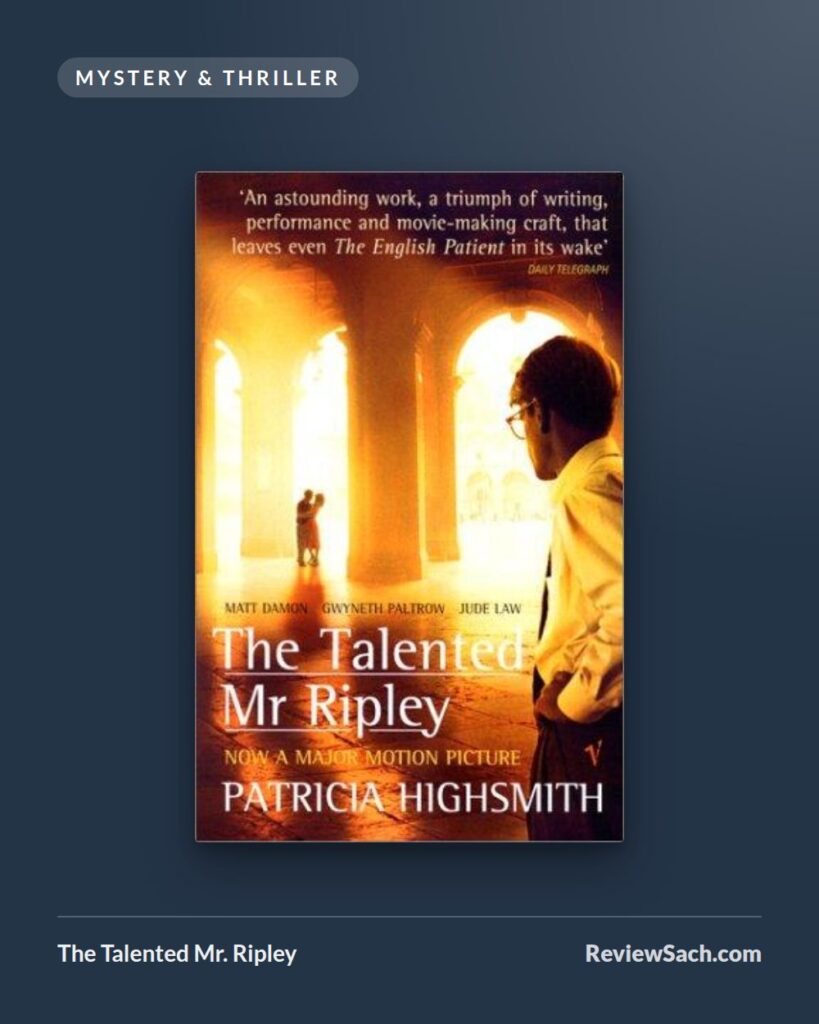The Talented Mr. Ripley by Patricia Highsmith (book cover)