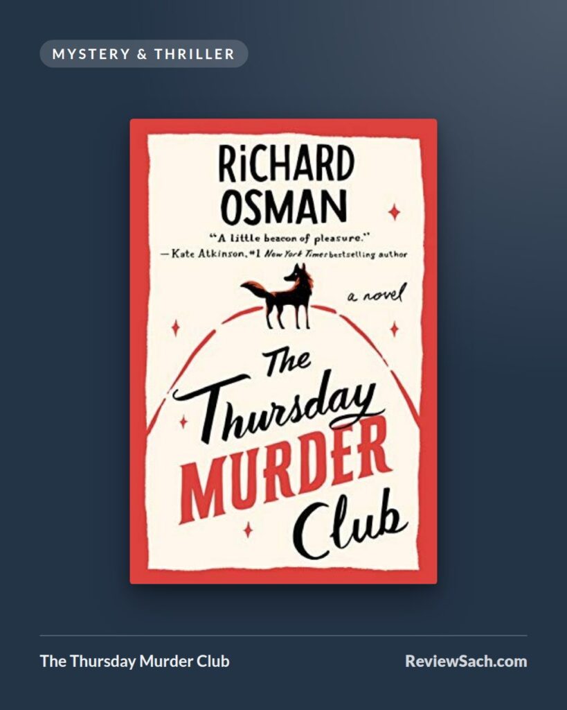 The Thursday Murder Club by Richard Osman (book cover)