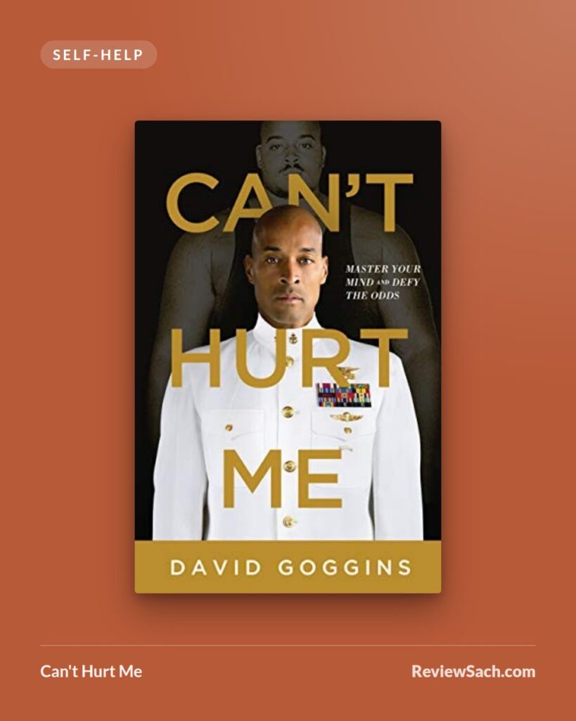 Can't Hurt Me by David Goggins (book cover)