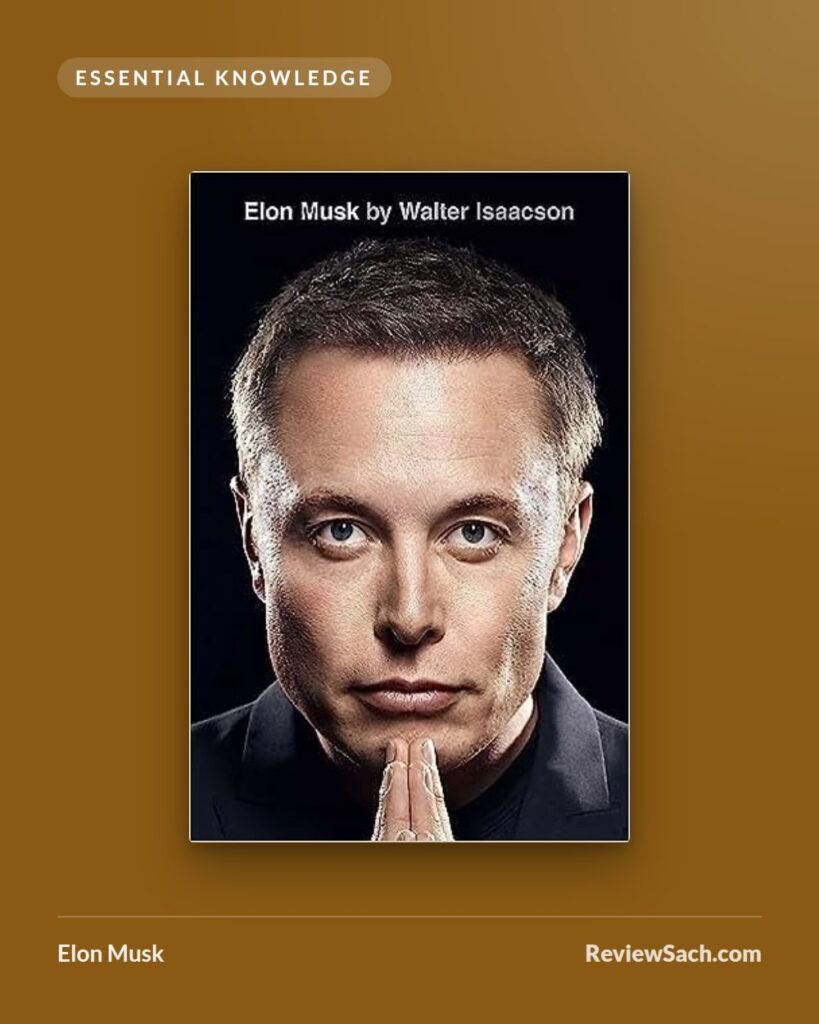 Elon Musk by Walter Isaacson (book cover)