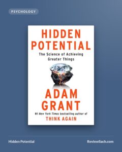 Hidden Potential by Adam Grant (book cover)