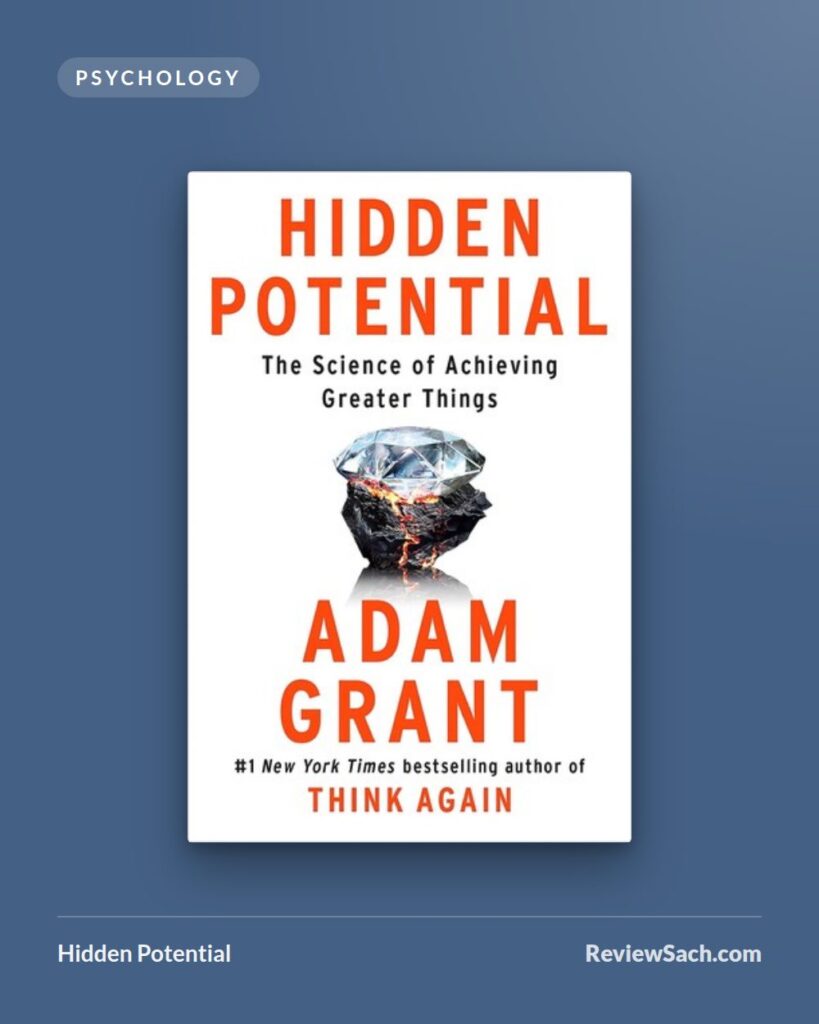 Hidden Potential by Adam Grant (book cover)