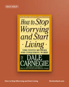 How to Stop Worrying and Start Living by Dale Carnegie (book cover)