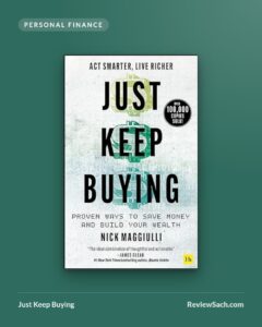 Just Keep Buying by Nick Maggiulli (book cover)