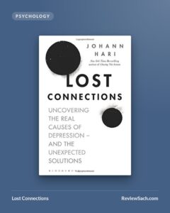 Lost Connections by Johann Hari (book cover)