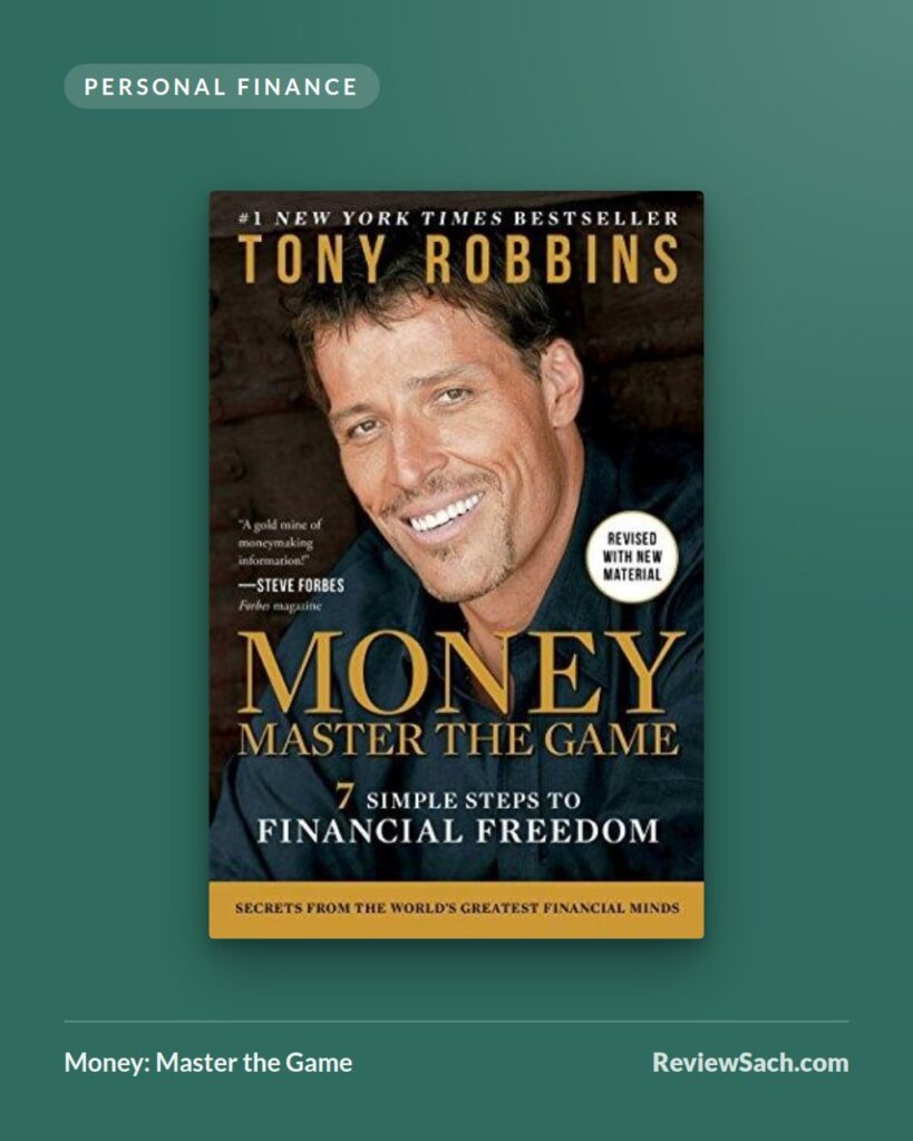 Money: Master the Game by Tony Robbins (book cover)