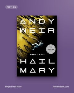 Project Hail Mary by Andy Weir (book cover)