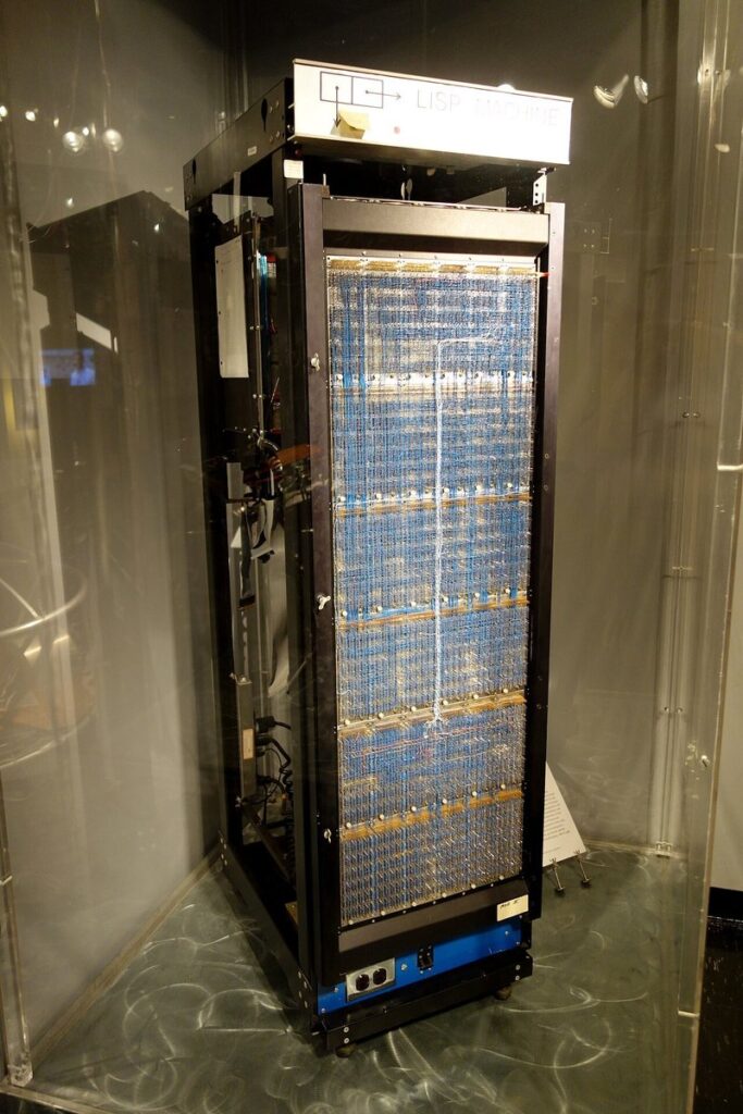 The CADR Lisp Machine from the late 1970s on display at the MIT Museum