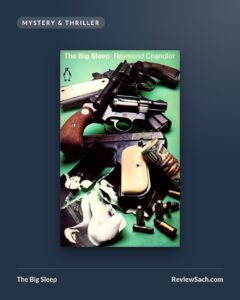 The Big Sleep by Raymond Chandler (book cover)