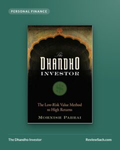 The Dhandho Investor by Mohnish Pabrai (book cover)