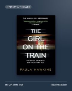 The Girl on the Train by Paula Hawkins (book cover)