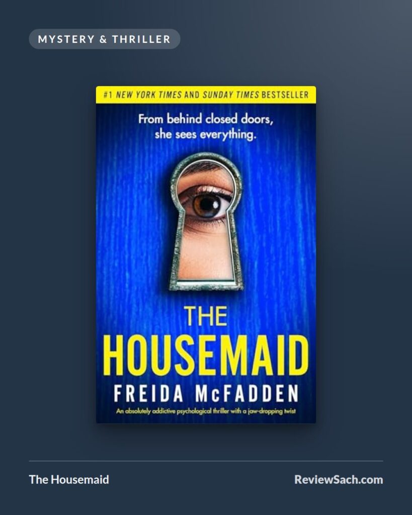 The Housemaid by Freida McFadden (book cover)