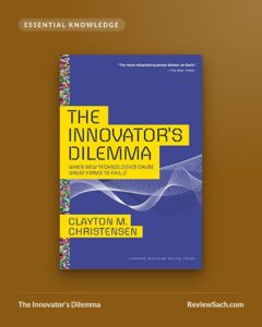 The Innovator's Dilemma by Clayton M. Christensen (book cover)