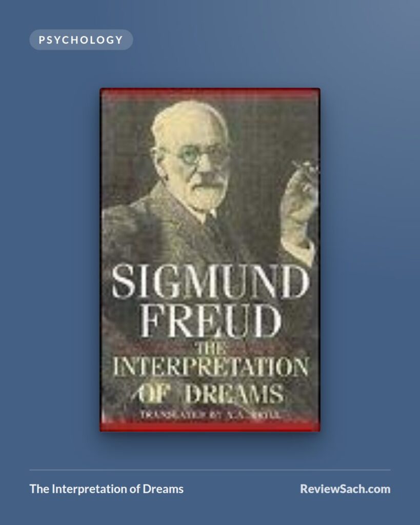 The Interpretation of Dreams by Sigmund Freud (book cover)