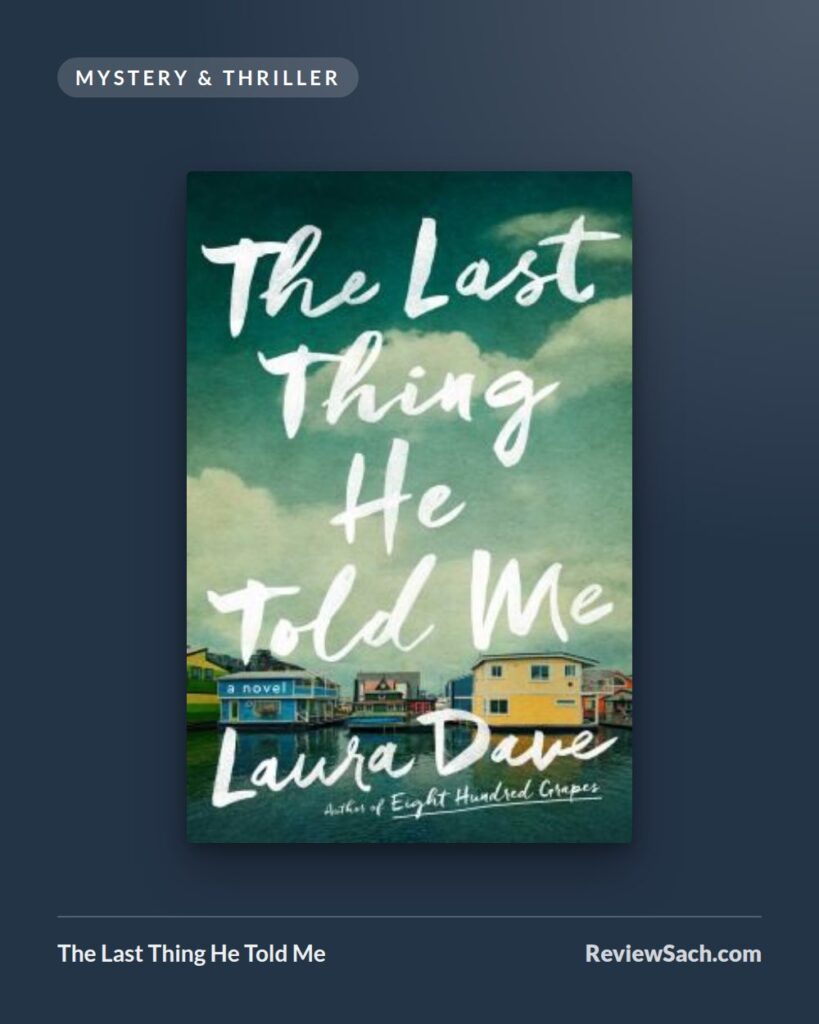 The Last Thing He Told Me by Laura Dave (book cover)