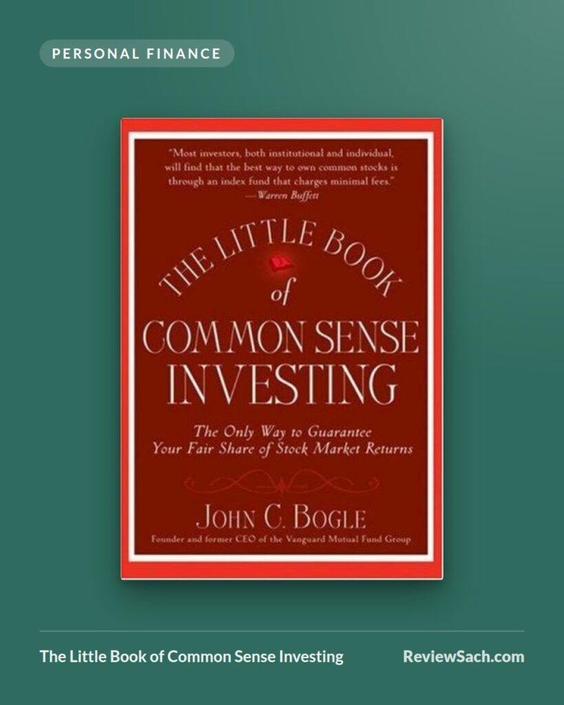 The Little Book of Common Sense Investing by John C. Bogle (book cover)
