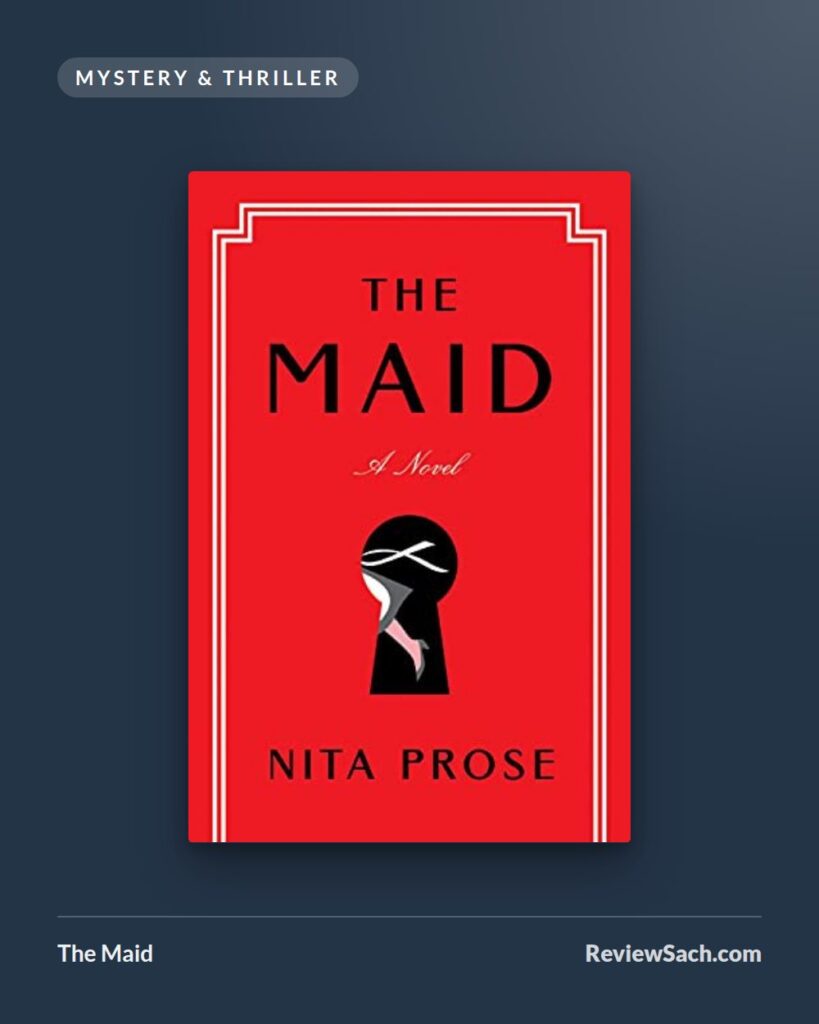 The Maid by Nita Prose (book cover)
