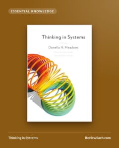 Thinking in Systems by Donella H. Meadows (book cover)