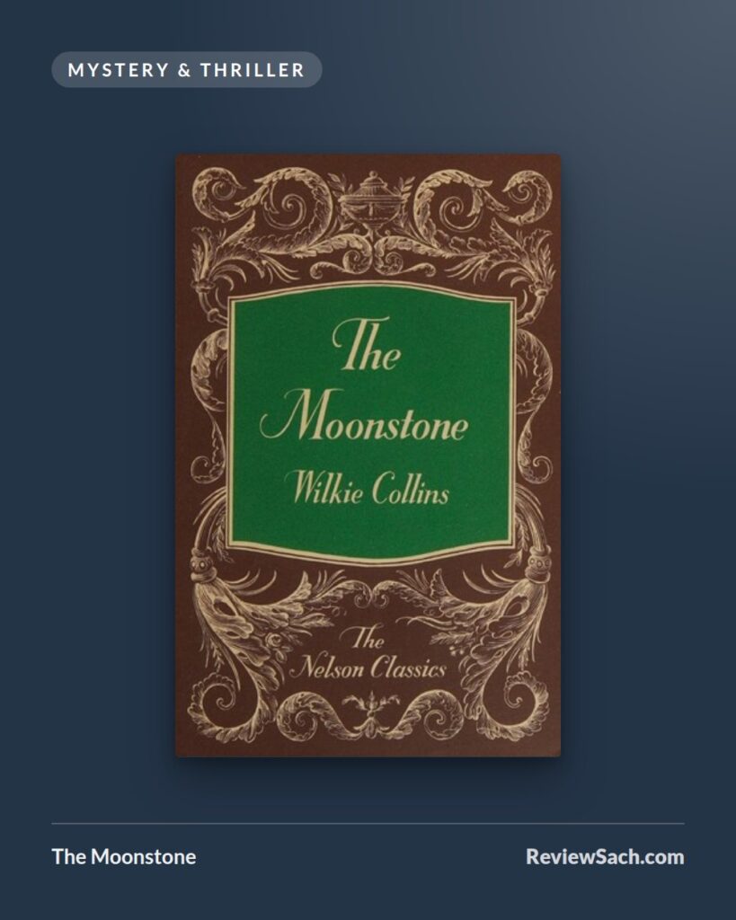 The Moonstone by Wilkie Collins (book cover)
