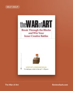 The War of Art by Steven Pressfield (book cover)