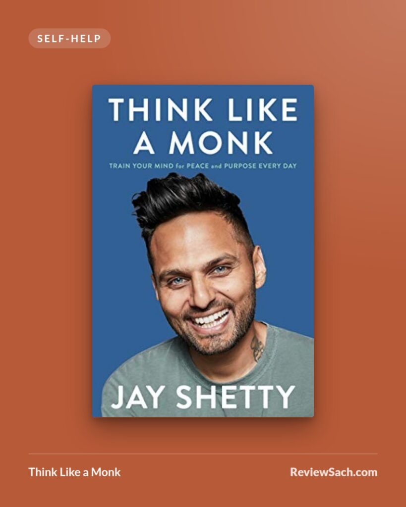 Think Like a Monk by Jay Shetty (book cover)